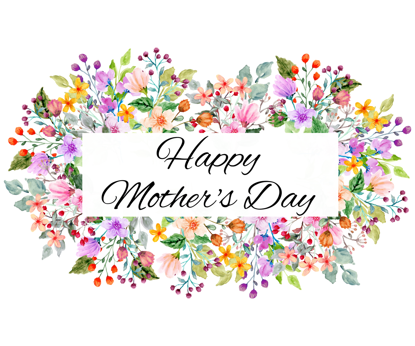 Floral Happy Mother’s Day - Mother’s Day T-Shirt