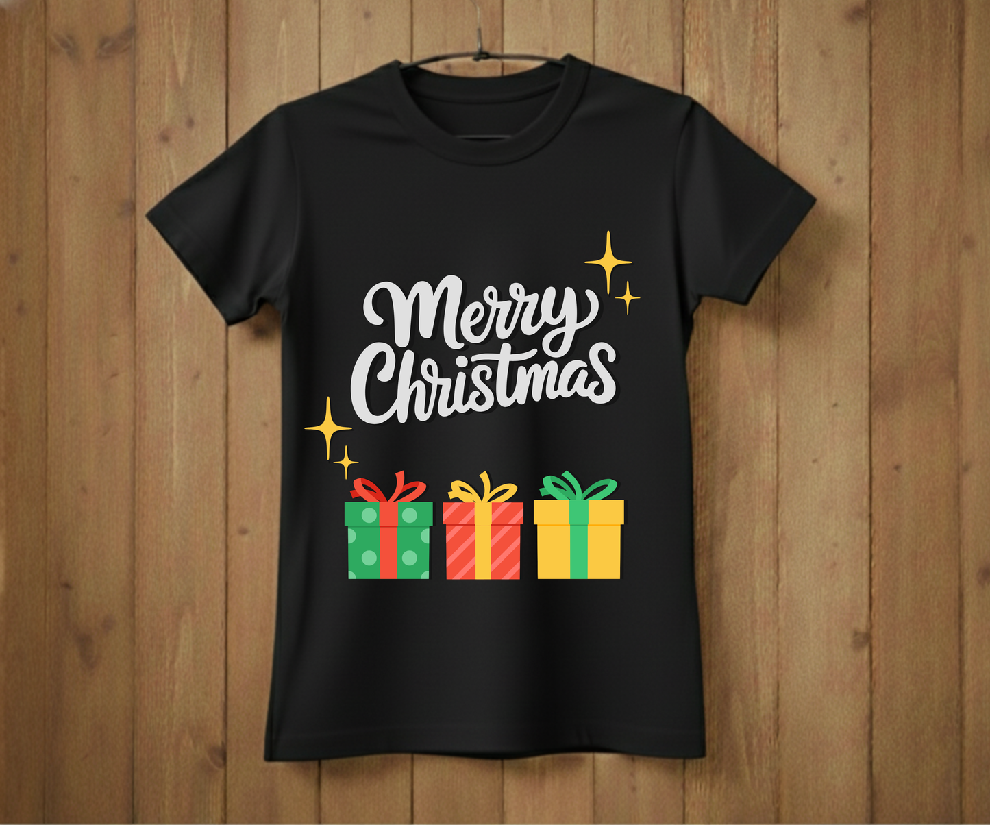 Christmas Prints – Gift Box Merry Christmas