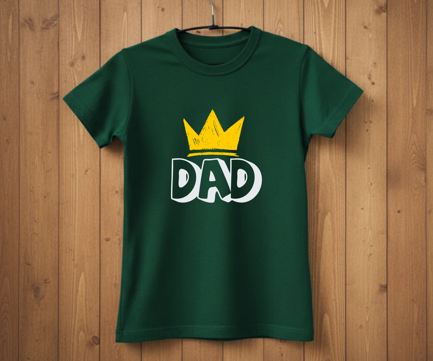 DAD Crown T-Shirt - Fun Graphic Tee