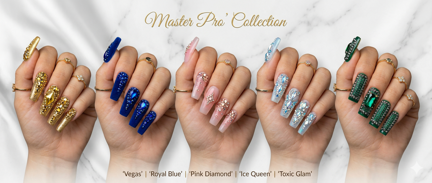 Master Pro: Professional-Grade Rhinestone Nail Art Kits