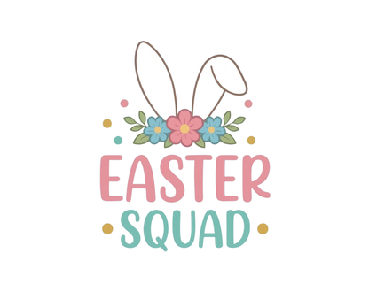 Easter Squad T-Shirt with Bunny Ears