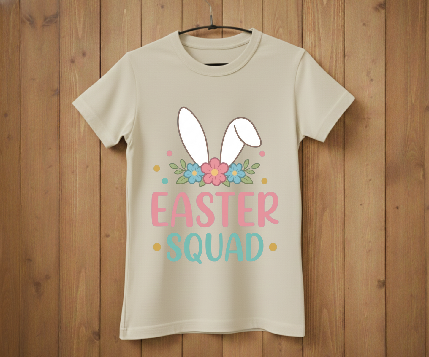 Easter Squad T-Shirt with Bunny Ears