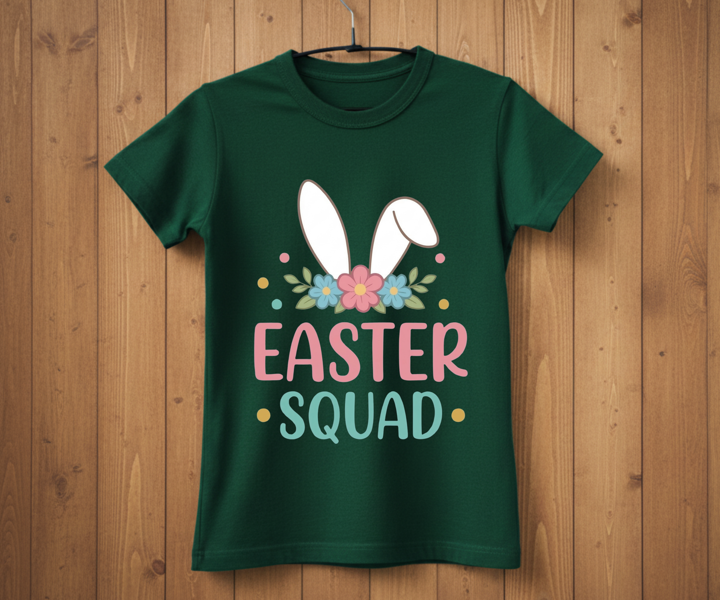 Easter Squad T-Shirt with Bunny Ears
