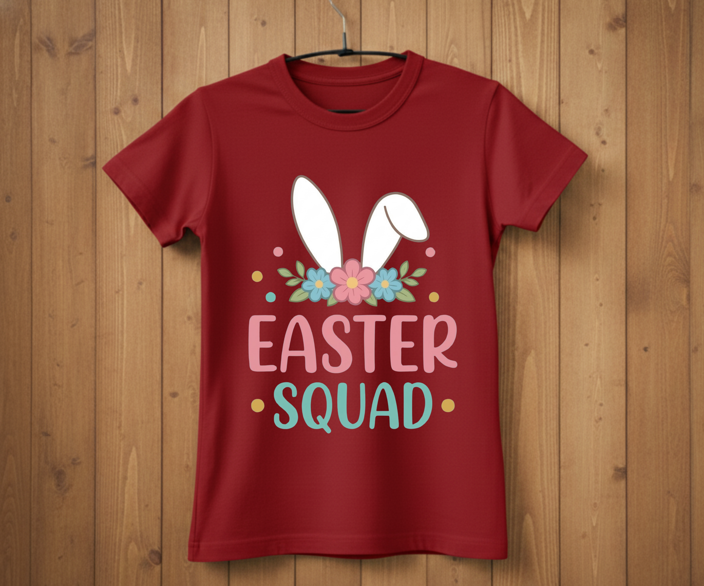 Easter Squad T-Shirt with Bunny Ears