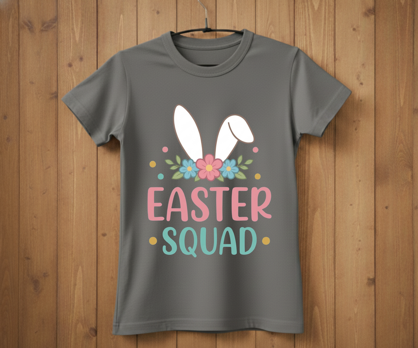 Easter Squad T-Shirt with Bunny Ears