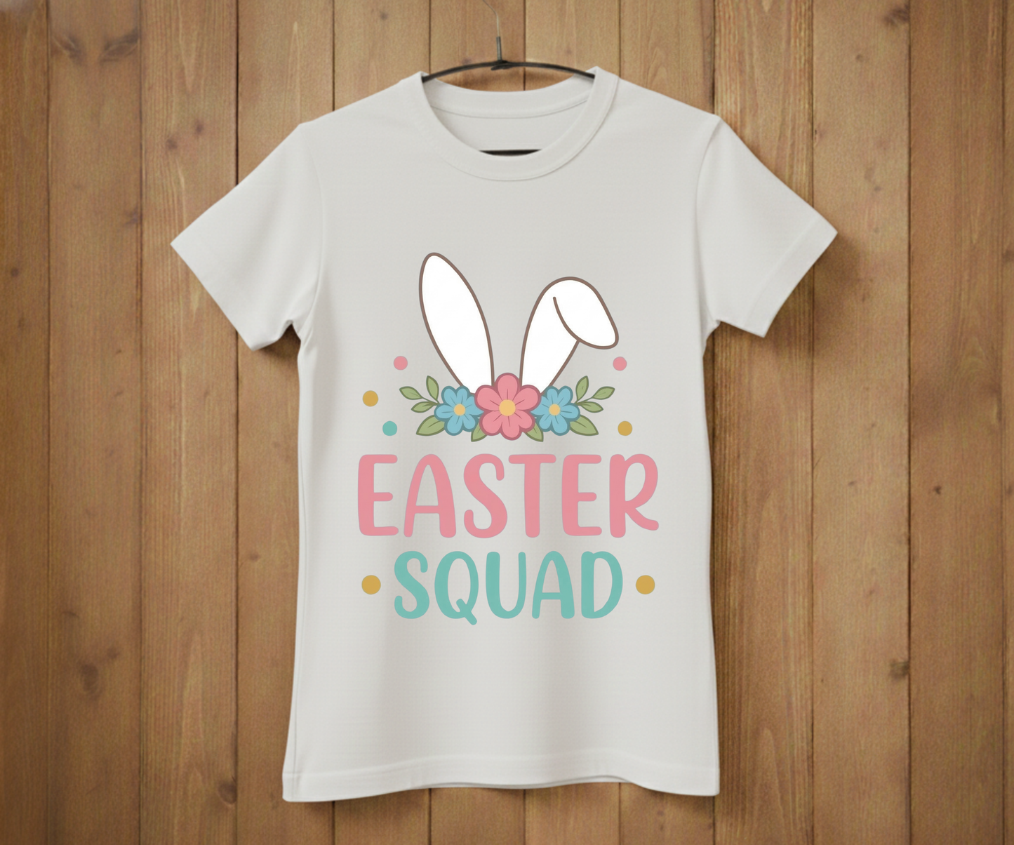 Easter Squad T-Shirt with Bunny Ears