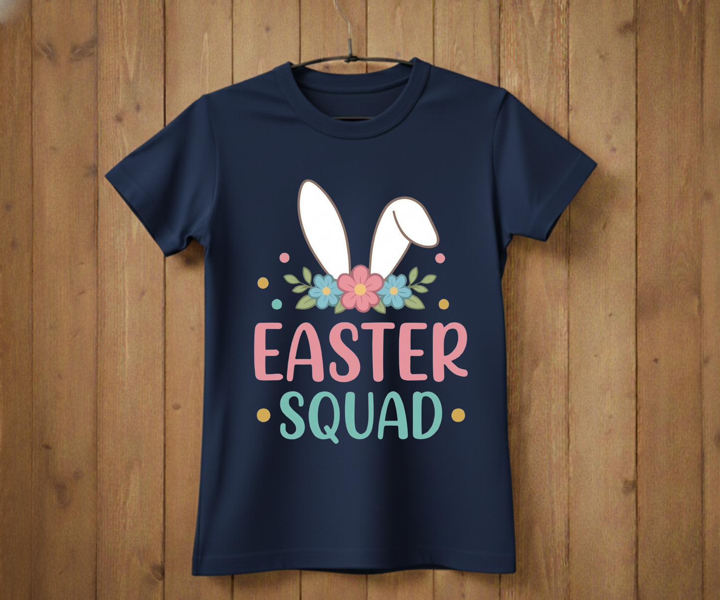 Easter Squad T-Shirt with Bunny Ears
