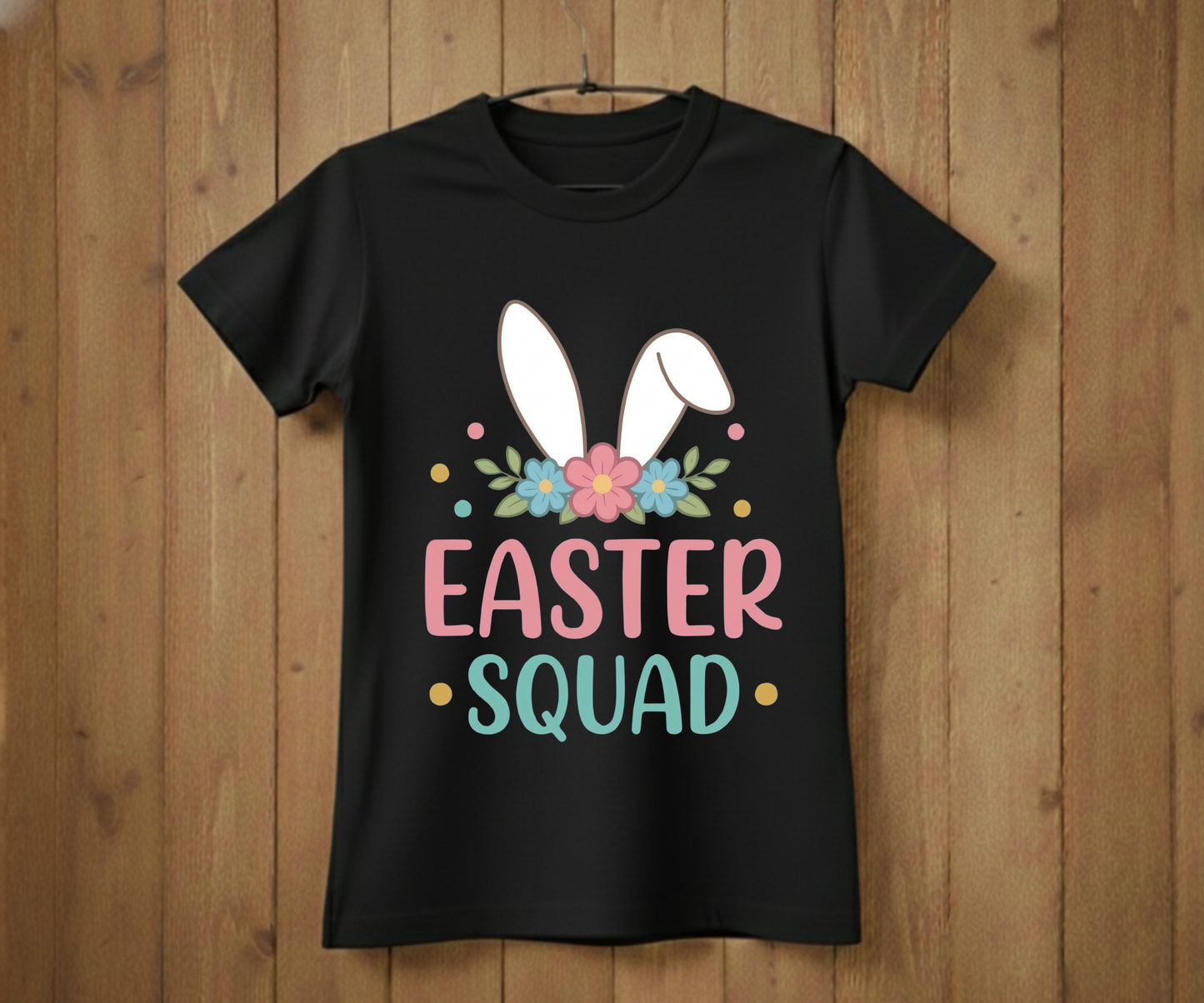 Easter Squad T-Shirt with Bunny Ears