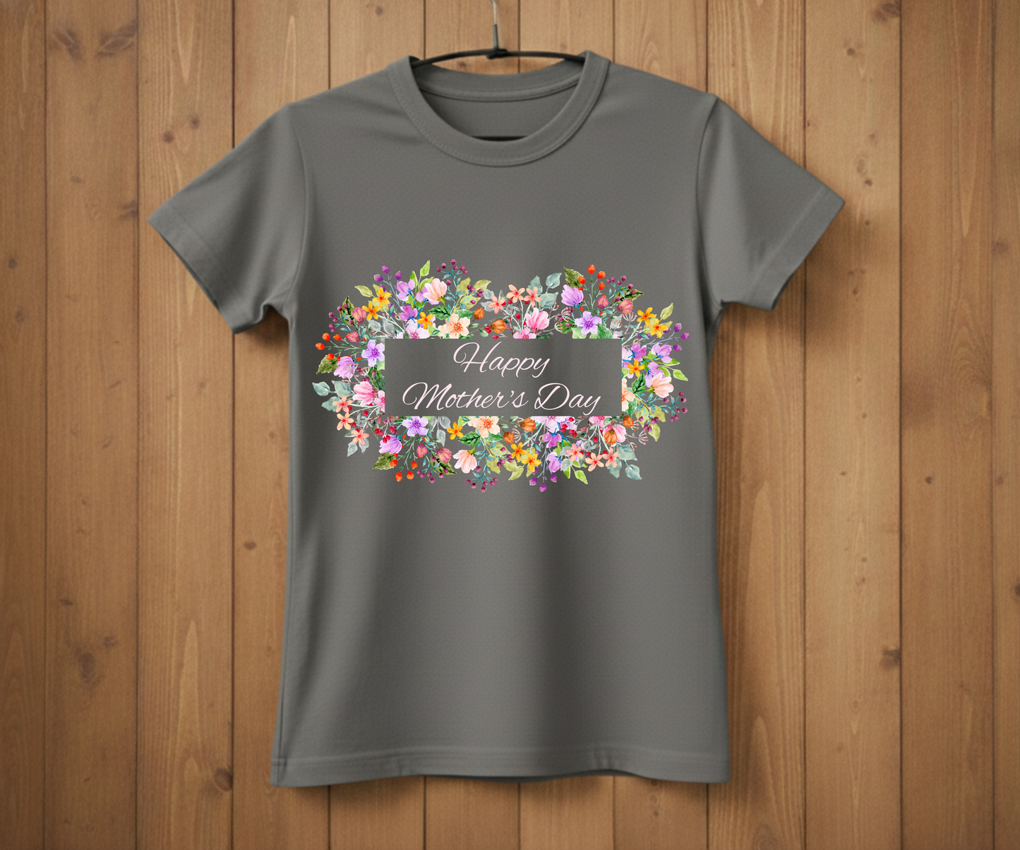 Floral Happy Mother’s Day - Mother’s Day T-Shirt