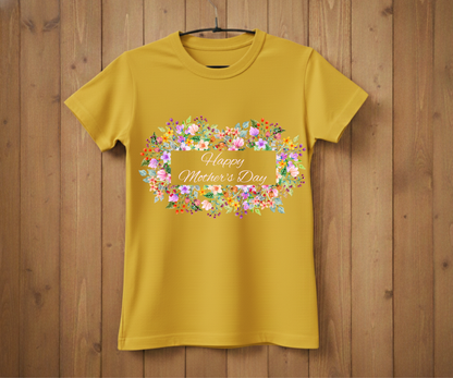 Floral Happy Mother’s Day - Mother’s Day T-Shirt