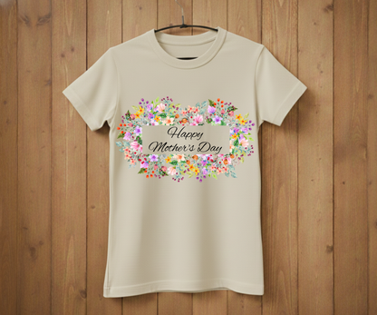 Floral Happy Mother’s Day - Mother’s Day T-Shirt