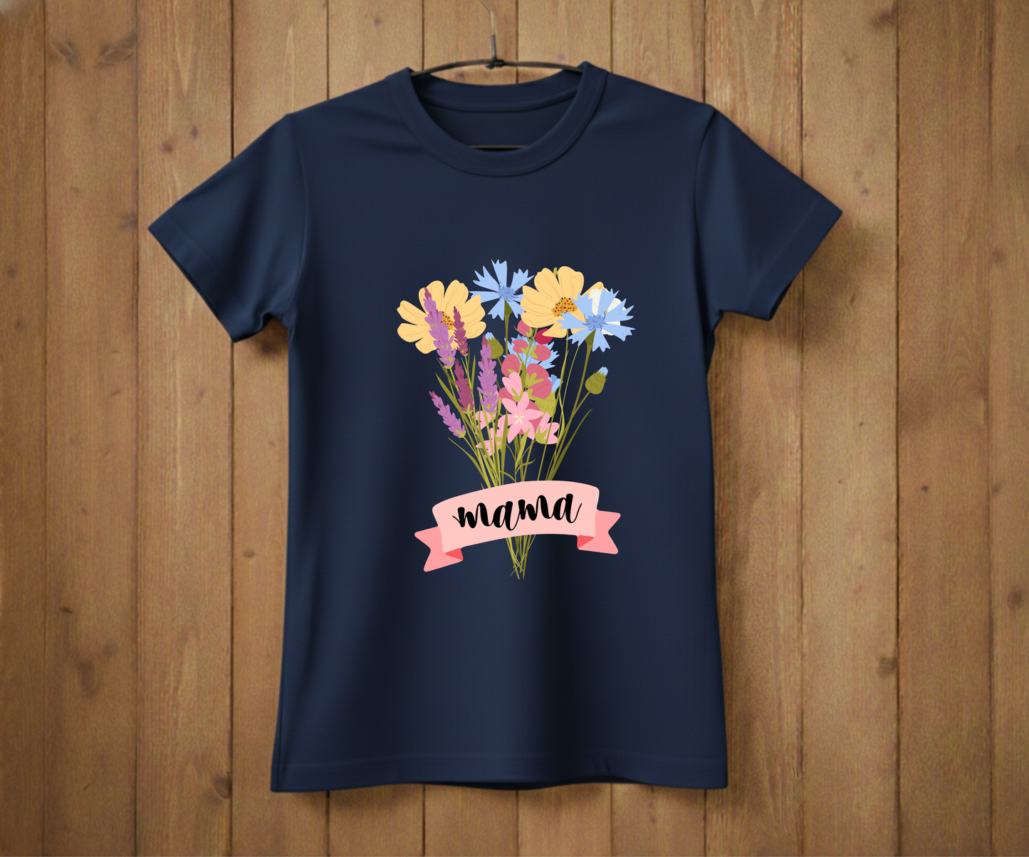 Wildflower Bouquet Mama - Mother’s Day T-Shirt