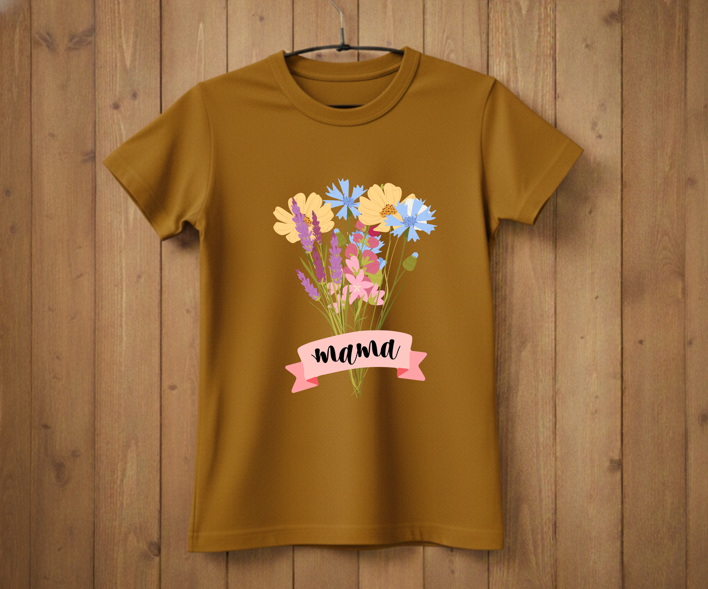 Wildflower Bouquet Mama - Mother’s Day T-Shirt