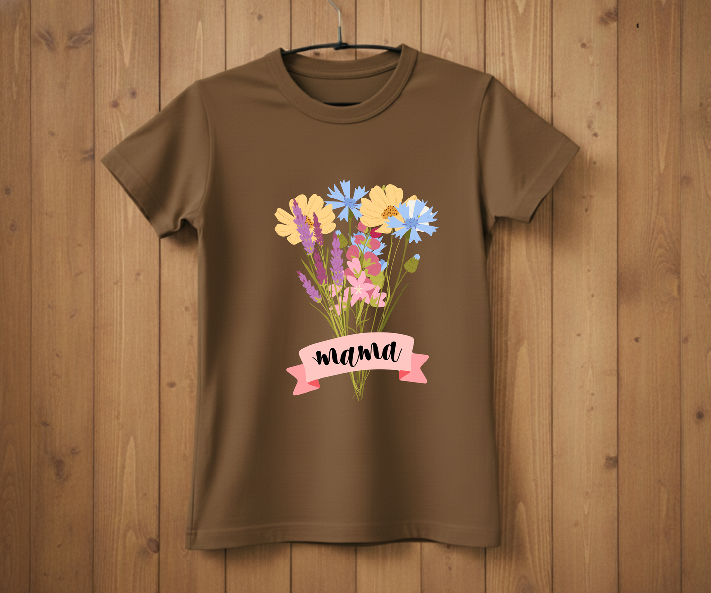 Wildflower Bouquet Mama - Mother’s Day T-Shirt