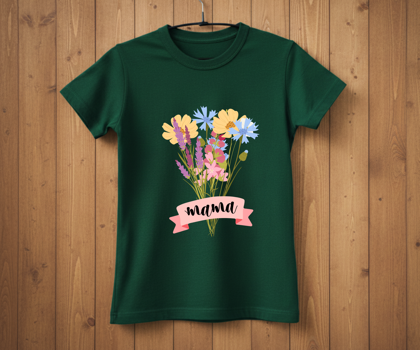 Wildflower Bouquet Mama - Mother’s Day T-Shirt