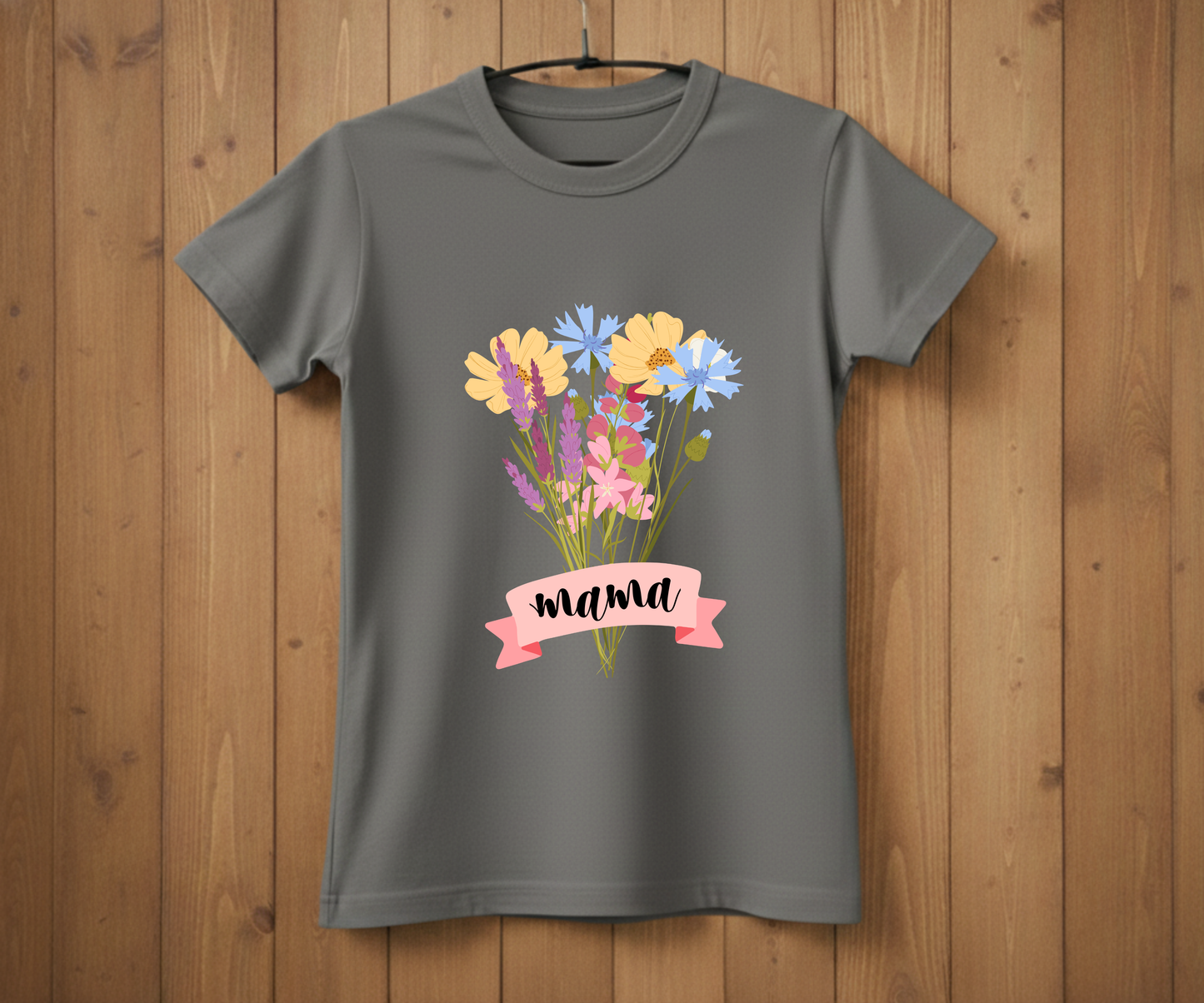 Wildflower Bouquet Mama - Mother’s Day T-Shirt