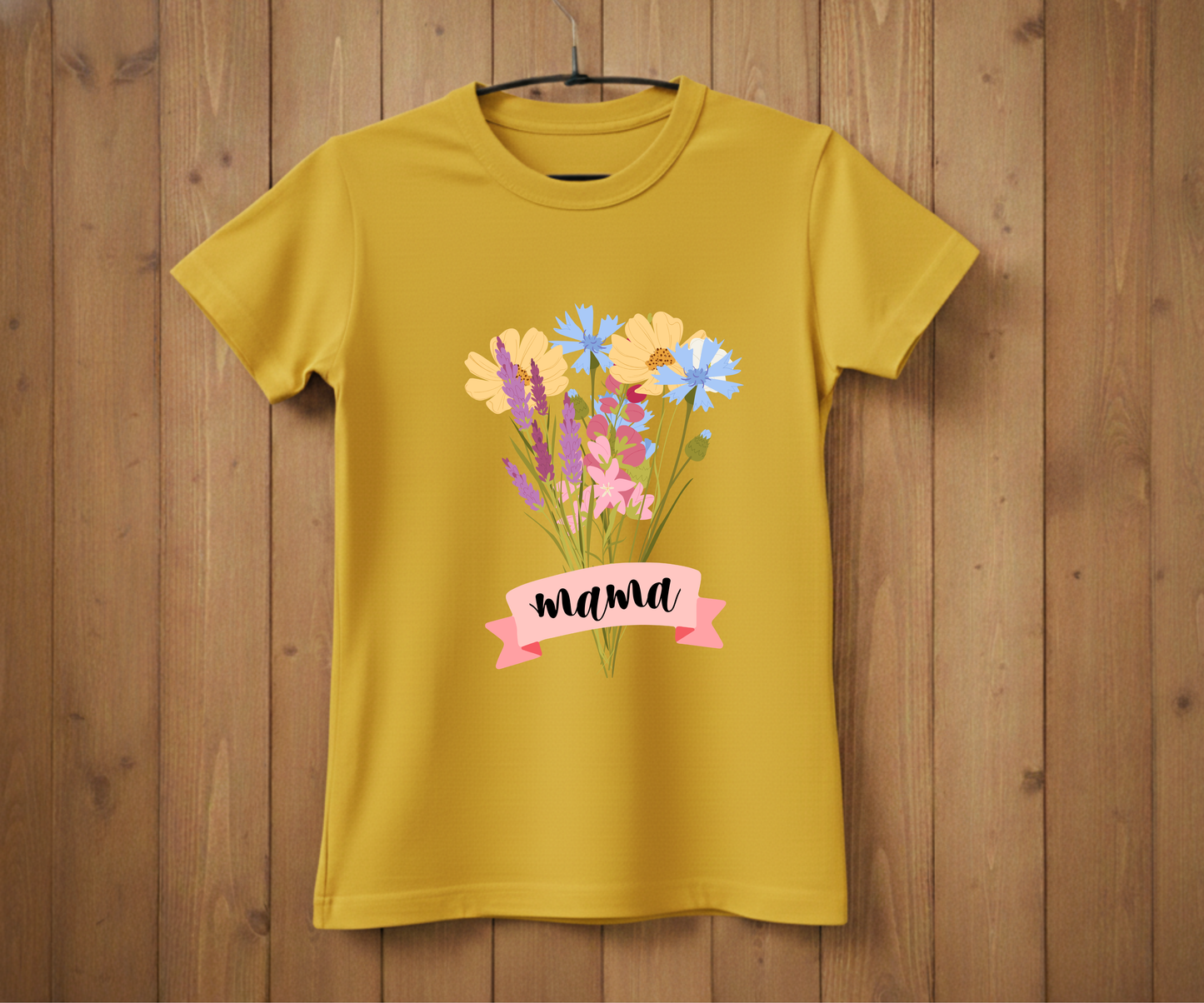 Wildflower Bouquet Mama - Mother’s Day T-Shirt