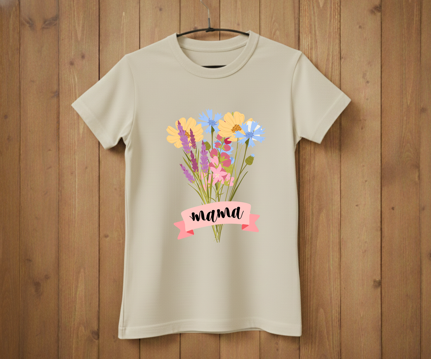 Wildflower Bouquet Mama - Mother’s Day T-Shirt