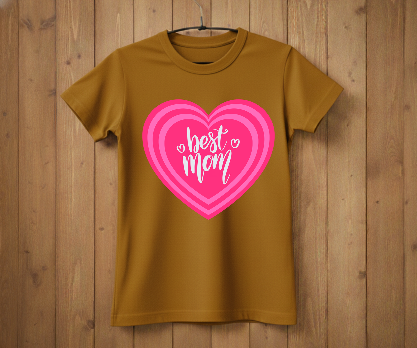Heart Best Mom - Mother’s Day T-Shirt