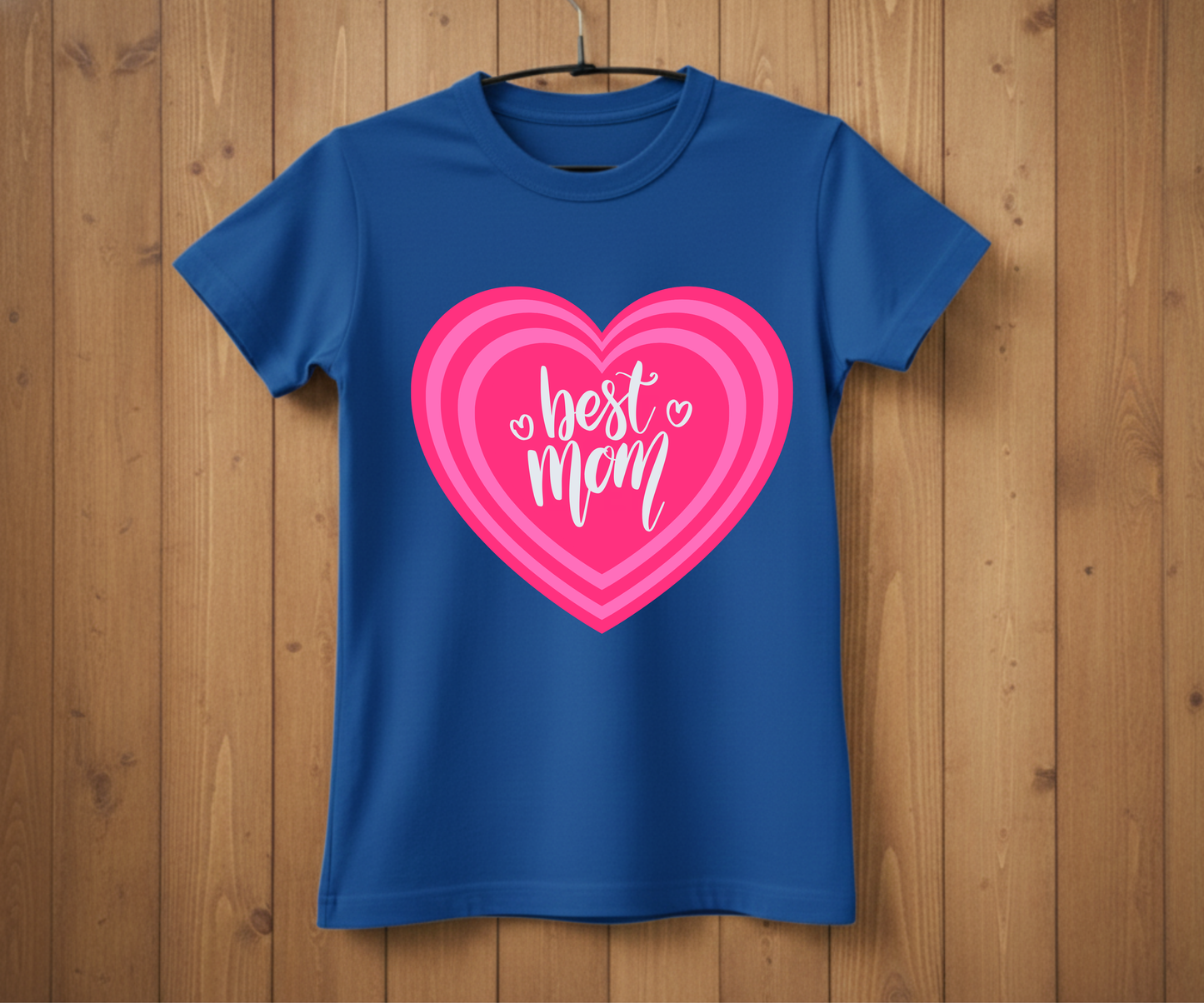 Heart Best Mom - Mother’s Day T-Shirt