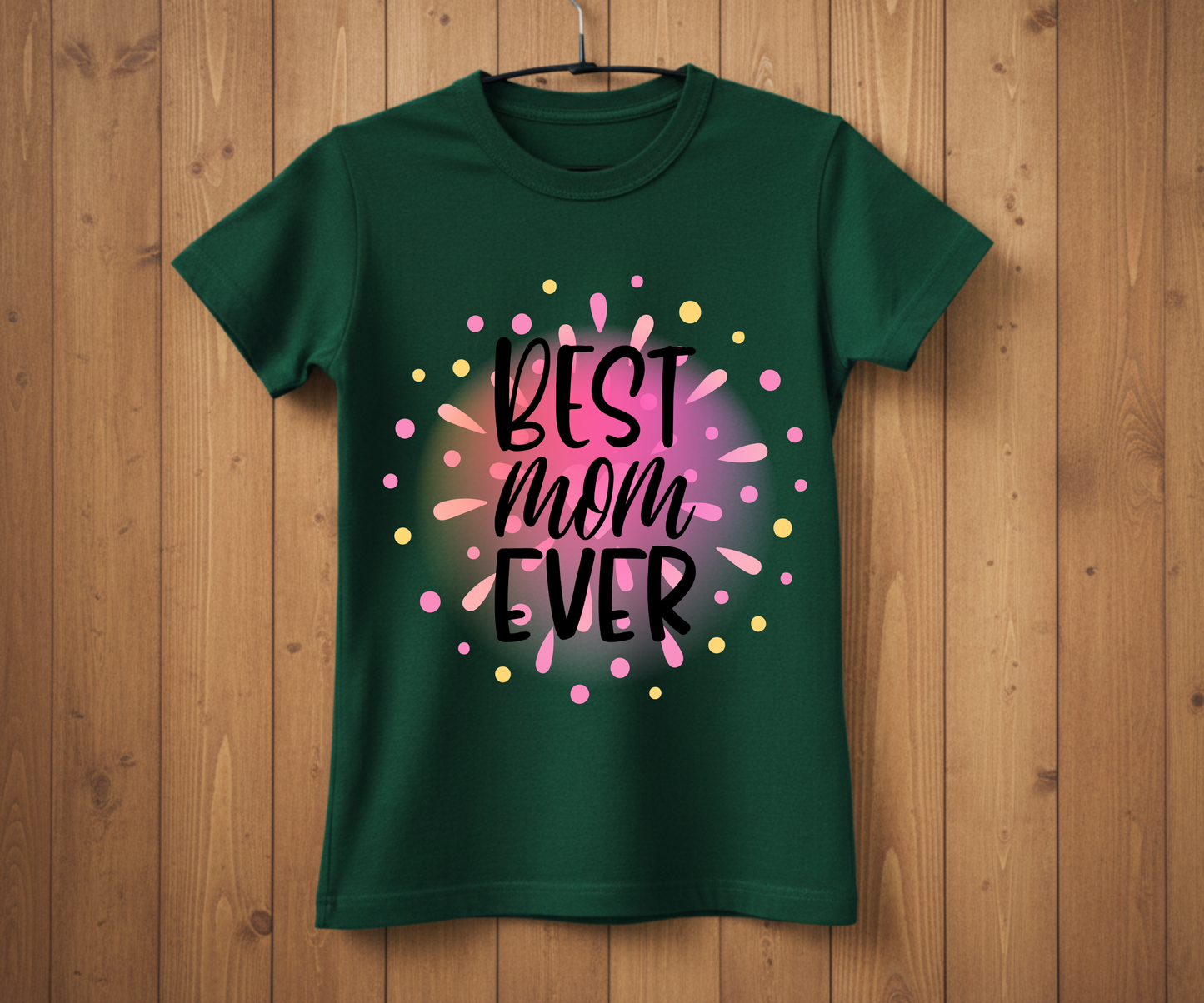 Colorful Best Mom Ever - Mother’s Day T-Shirt