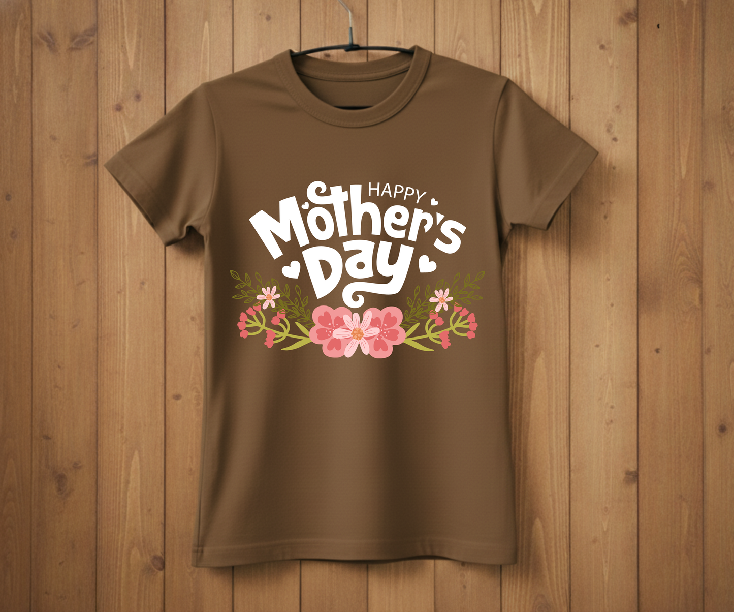Happy Mother’s Day Floral Garden - Mother’s Day T-Shirt