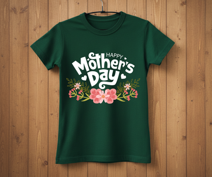 Happy Mother’s Day Floral Garden - Mother’s Day T-Shirt