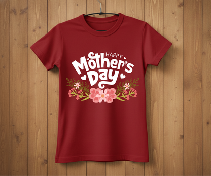 Happy Mother’s Day Floral Garden - Mother’s Day T-Shirt