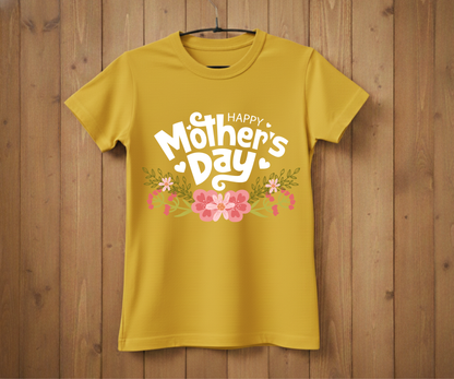 Happy Mother’s Day Floral Garden - Mother’s Day T-Shirt