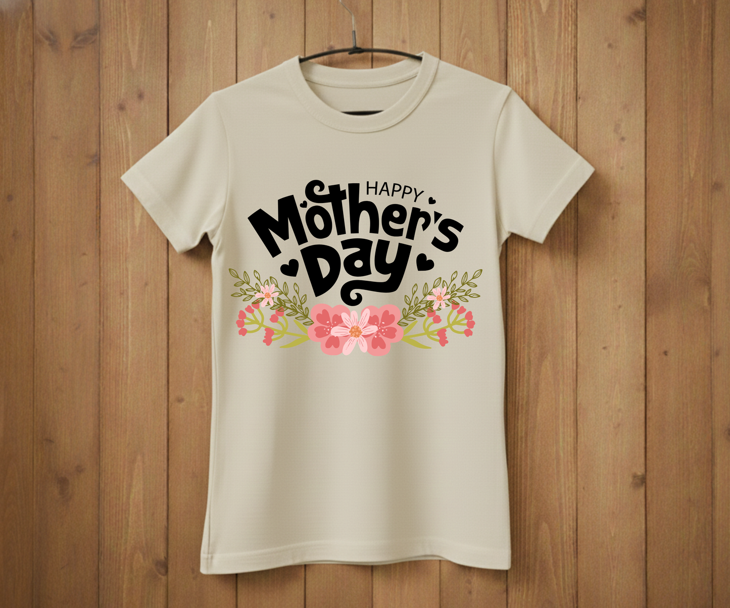 Happy Mother’s Day Floral Garden - Mother’s Day T-Shirt