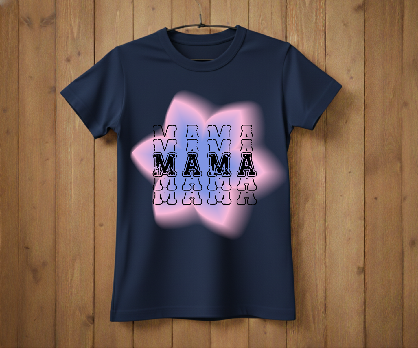 Star Glow Mama Varsity Shirt - Mother’s Day T-Shirt
