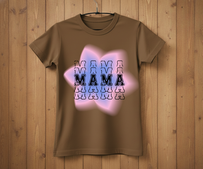 Star Glow Mama Varsity Shirt - Mother’s Day T-Shirt