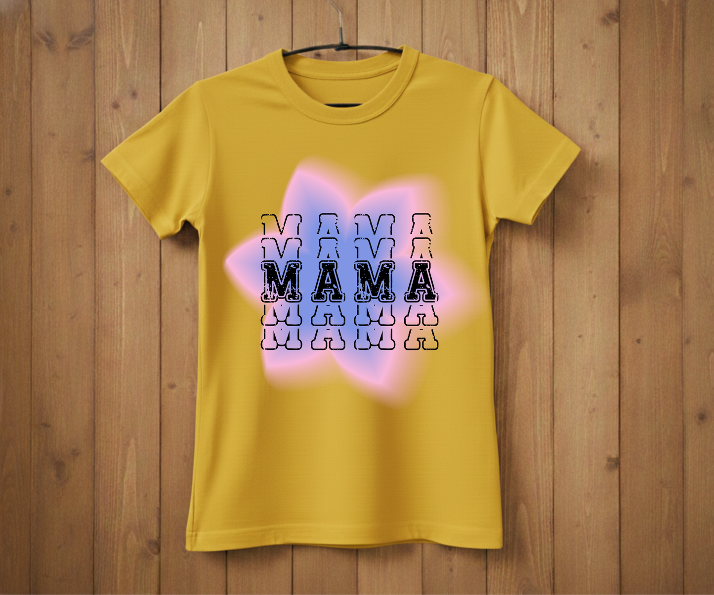 Star Glow Mama Varsity Shirt - Mother’s Day T-Shirt