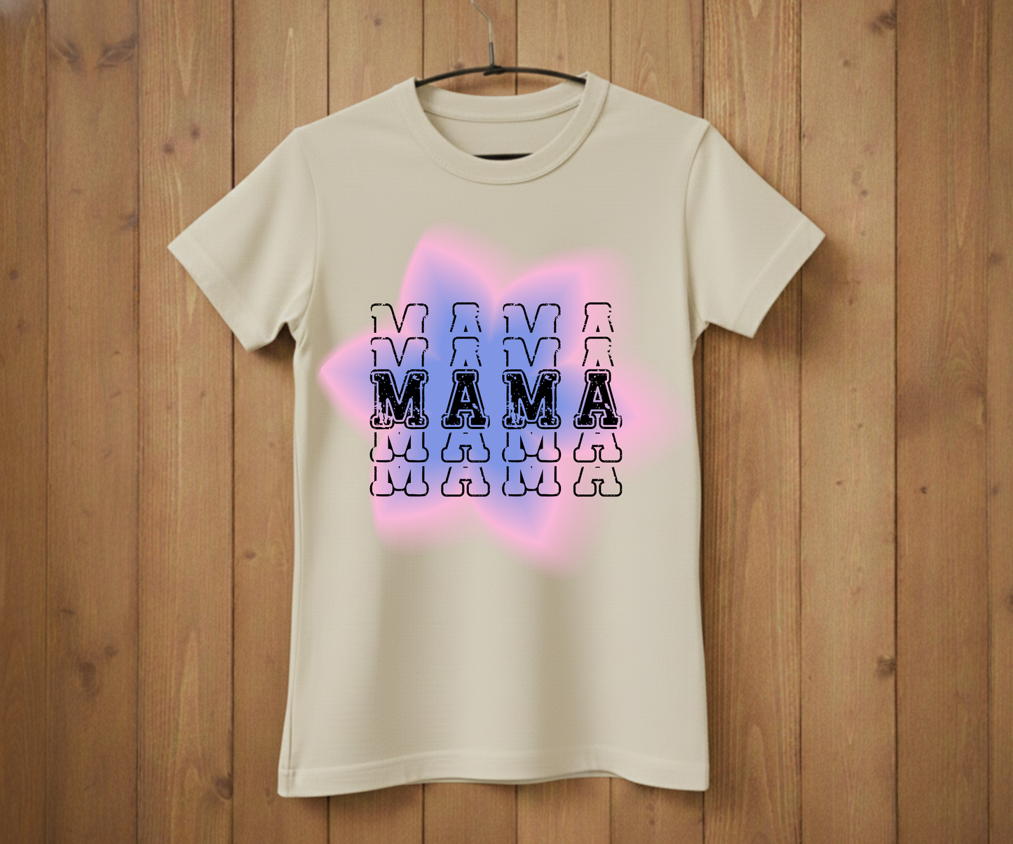 Star Glow Mama Varsity Shirt - Mother’s Day T-Shirt