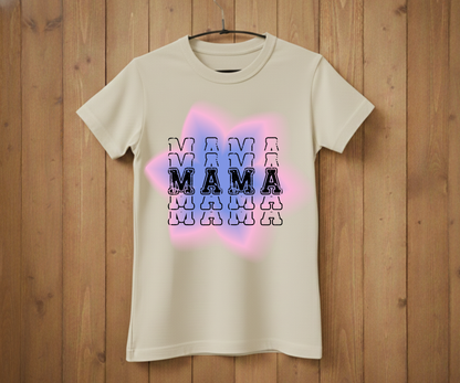 Star Glow Mama Varsity Shirt - Mother’s Day T-Shirt