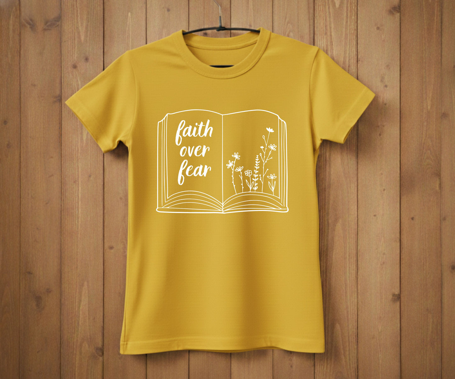 Faith Over Fear T-Shirt – Christian Shirt