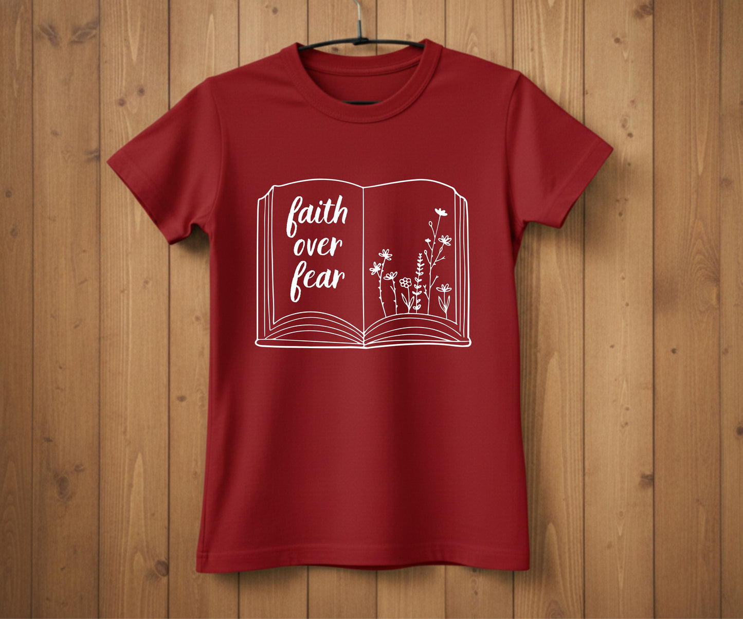 Faith Over Fear T-Shirt – Christian Shirt