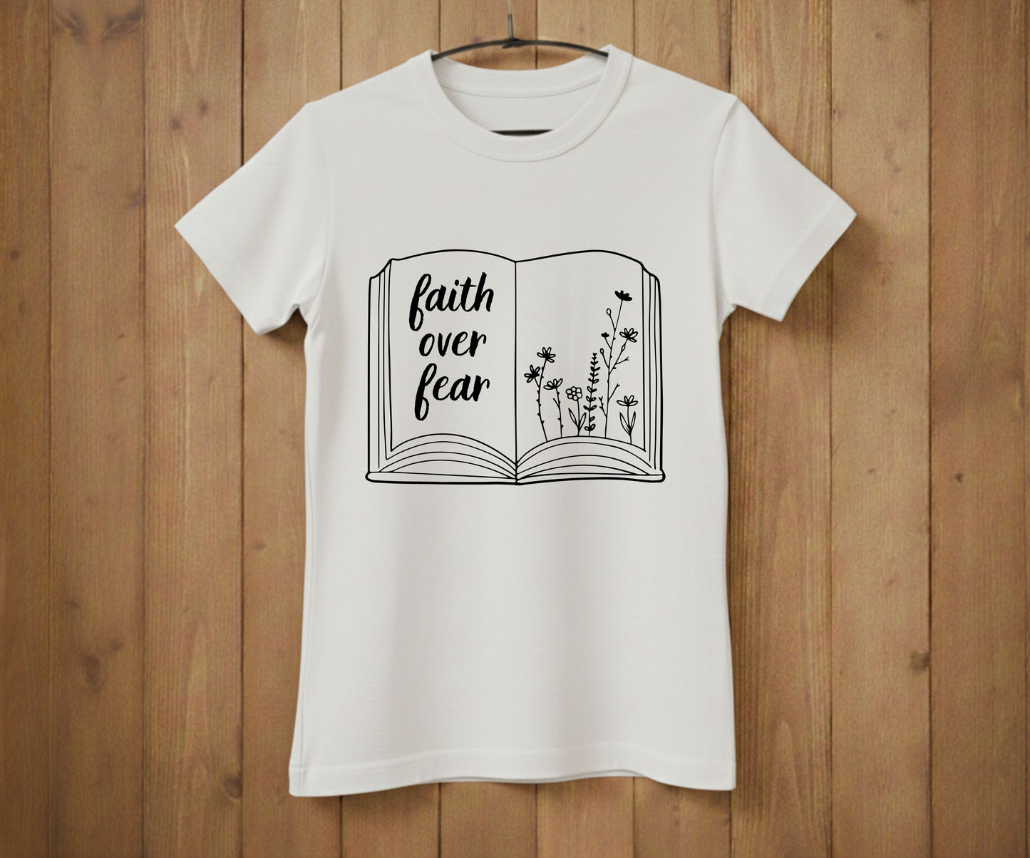 Faith Over Fear T-Shirt – Christian Shirt