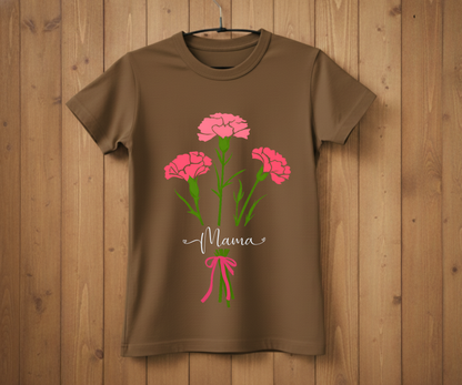 Pink Bouquet Mama - Mother’s Day T-Shirt
