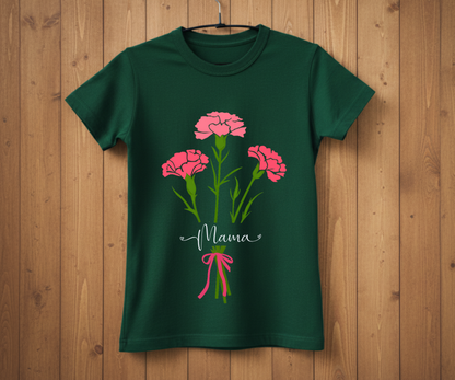 Pink Bouquet Mama - Mother’s Day T-Shirt