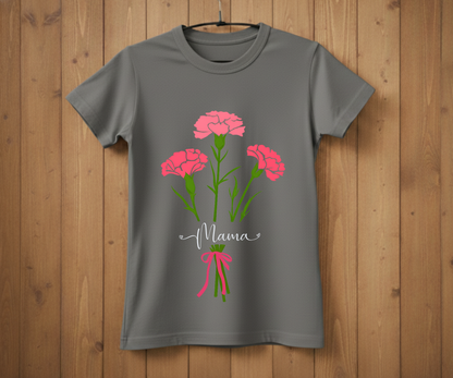 Pink Bouquet Mama - Mother’s Day T-Shirt