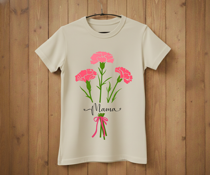Pink Bouquet Mama - Mother’s Day T-Shirt