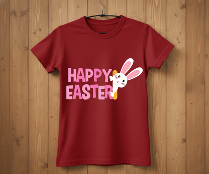 Happy Easter Bunny Design T-Shirt