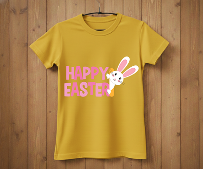 Happy Easter Bunny Design T-Shirt