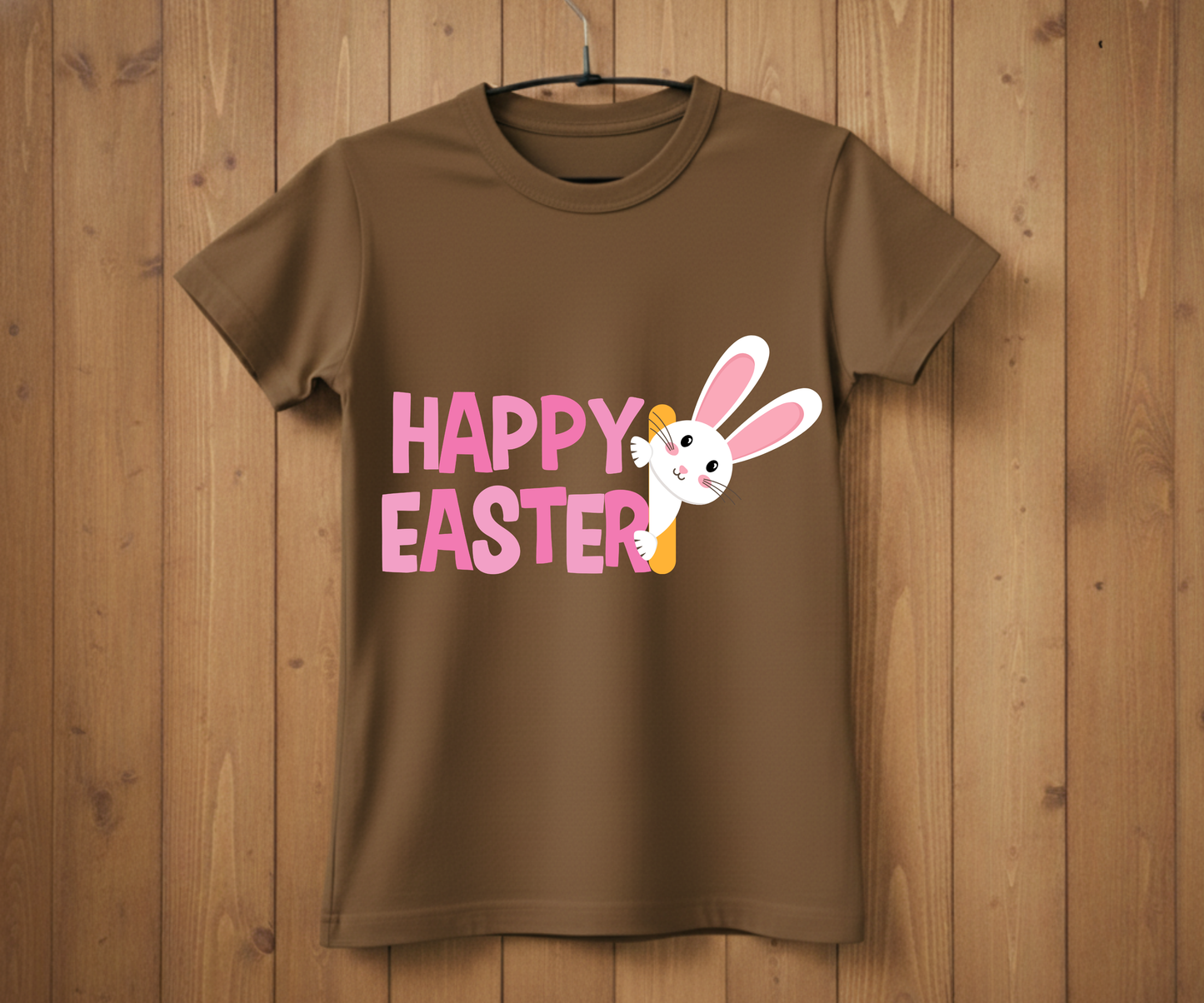 Happy Easter Bunny Design T-Shirt