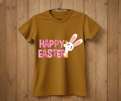 Happy Easter Bunny Design T-Shirt