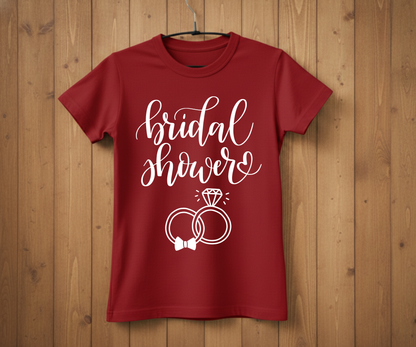 Bridal Shower Tee – Wedding Party T-Shirt
