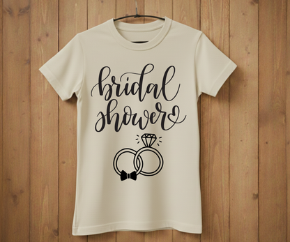 Bridal Shower Tee – Wedding Party T-Shirt