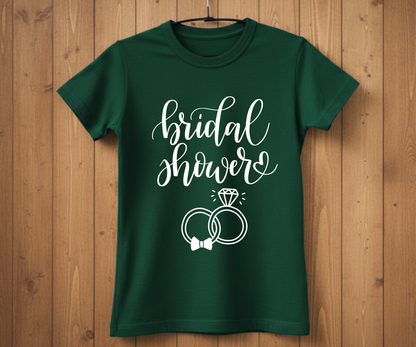 Bridal Shower Tee – Wedding Party T-Shirt