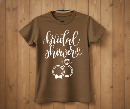 Bridal Shower Tee – Wedding Party T-Shirt